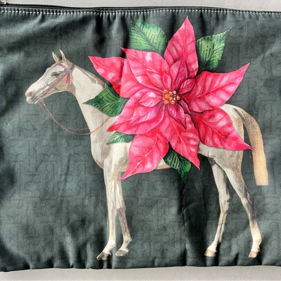 Rebecca Ray equestrian pouch horse equine laptop computer iPad storage office - Picture 4 of 5